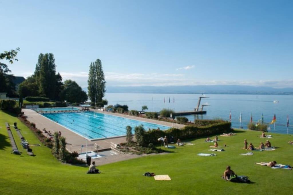 Le Mirabeau Vue Lac Evian-les-Bains Luaran gambar